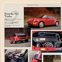 1991 ZR1 vs. Porsche 911 Turbo; Car and Driver, April 1991 by Administrator