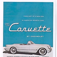 Corvette Annonce 1954 by Administrator