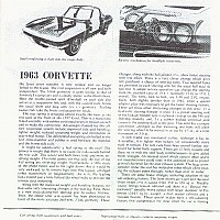 1963 Corvette; Road and Track, October 1962 by Administrator