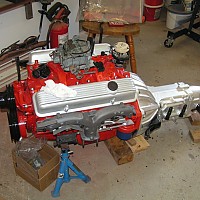 71 corvette engine out - after by Shark