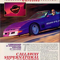 Side 1, Callaway Supernatural Convertible  Motor Trend, March 1993 by david