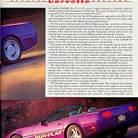 Side 2, Callaway Supernatural Convertible  Motor Trend, March 1993 by david