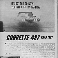 Motor Trend, Marts 1966, Test af 427 Roadster by david