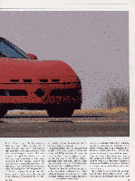 Side 2, Callaway Corvette Aerobody; Car and Driver, May 1989